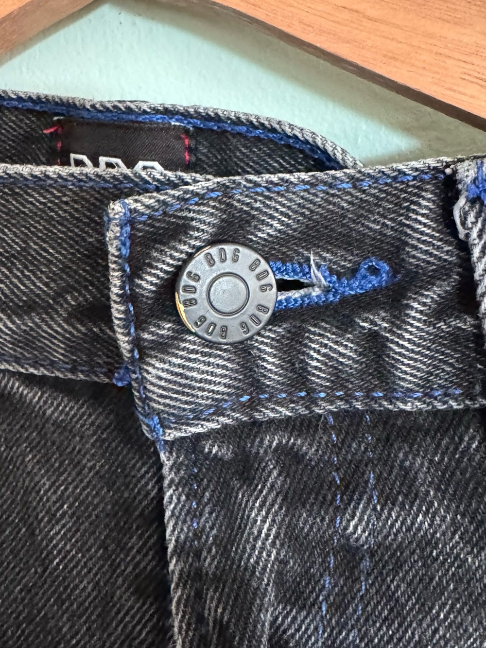 BDG Black Straight Slim Jeans - Picture 4 of 13